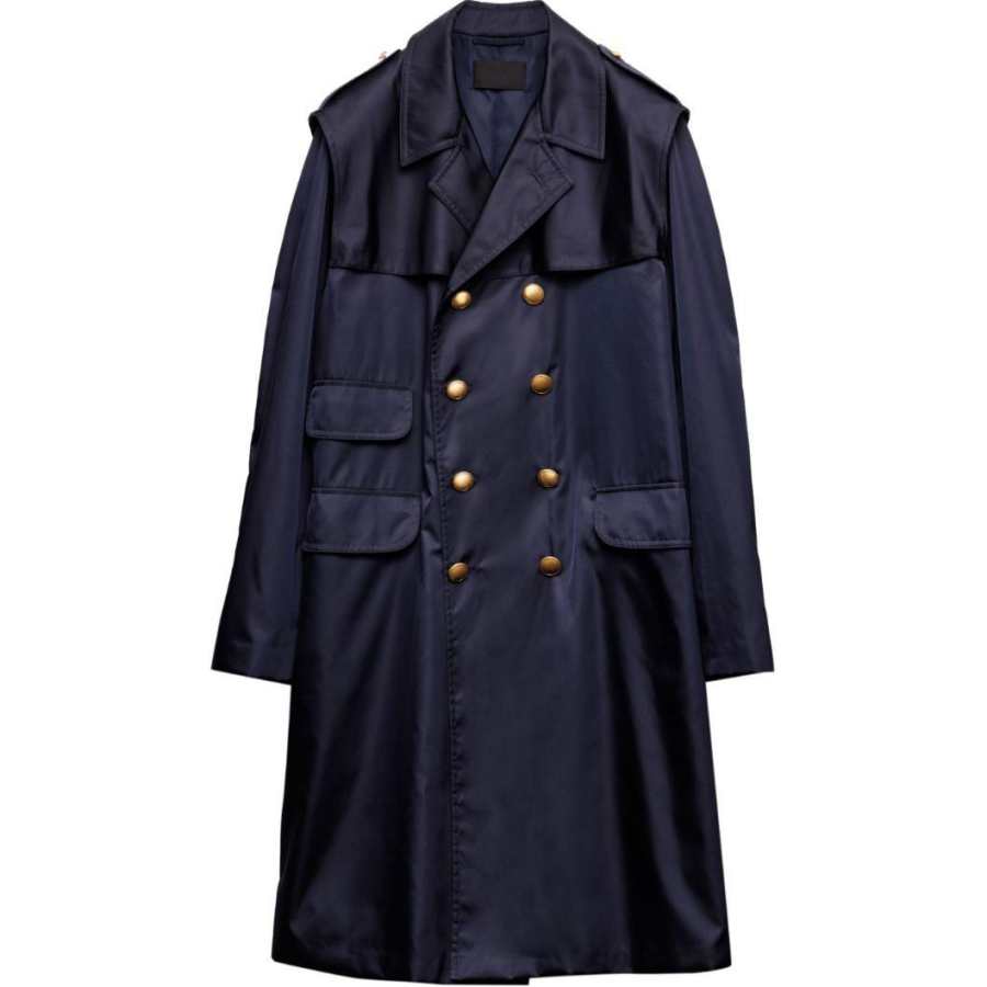 PRADA PRADA Double-breasted Raincoat