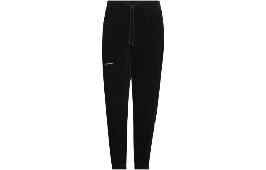 Adidas Adidas Lounge Knitted Sweatpants Men's Black Moderate Cuffed Pants