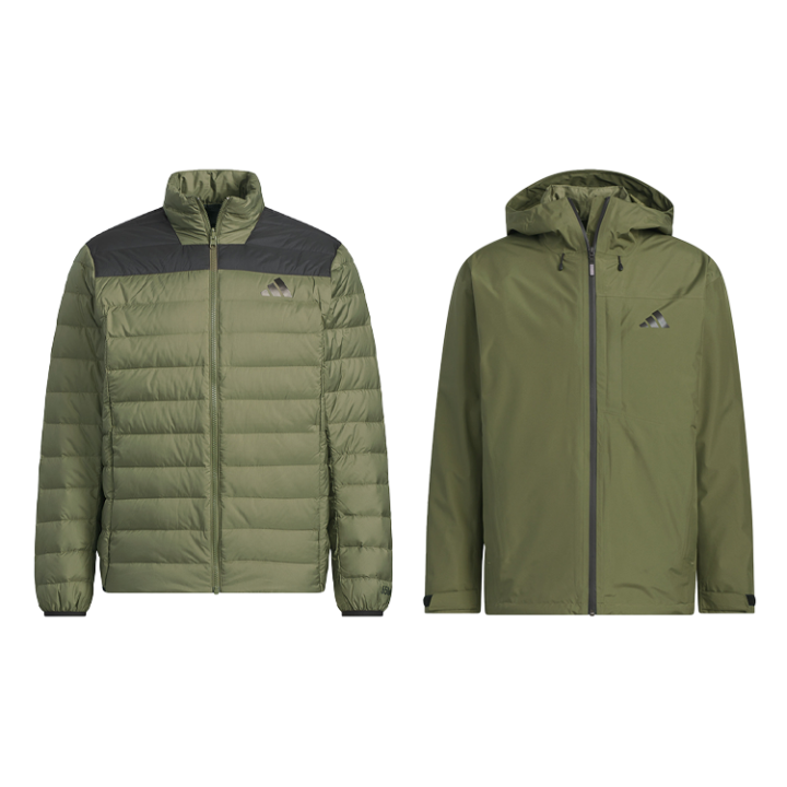 Adidas Adidas Down Jacket Unisex Strata Olive Green
