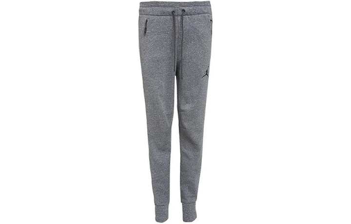 Jordan Jordan Knitted Sweatpants Men's Gray Moderate Cuffed Pants