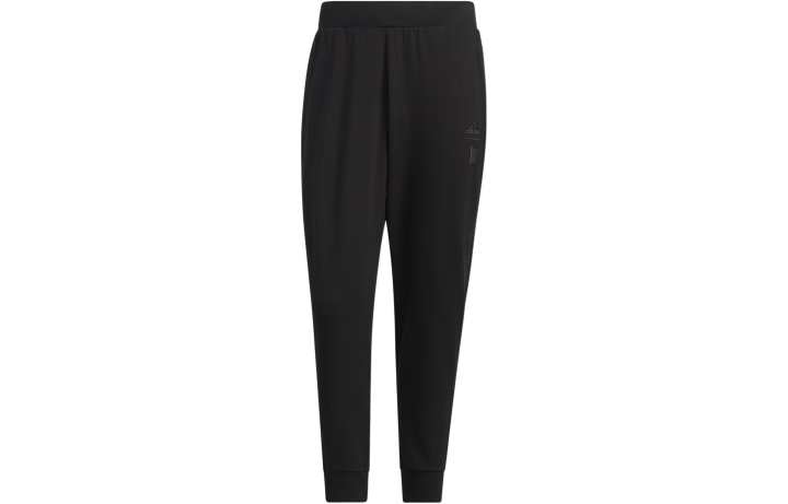 Adidas Adidas Knitted Sweatpants Men's Black Moderate Cuffed Pants