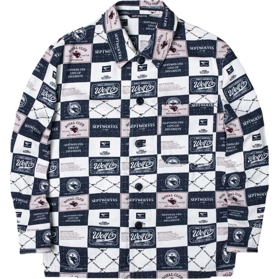SEPTWOLVES SEPTWOLVES Jackets & Coats Men's Navy Blue