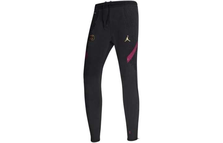 Jordan Jordan Knitted Sweatpants Men's Black Moderate Slim Fit Pants