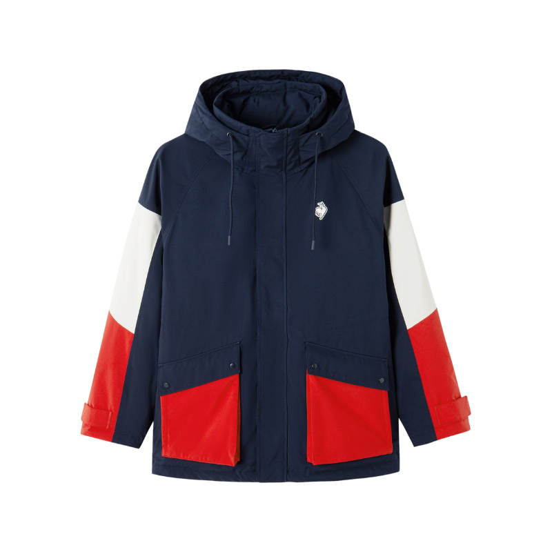 Le Coq Sportif Down Jacket Unisex Navy Blue