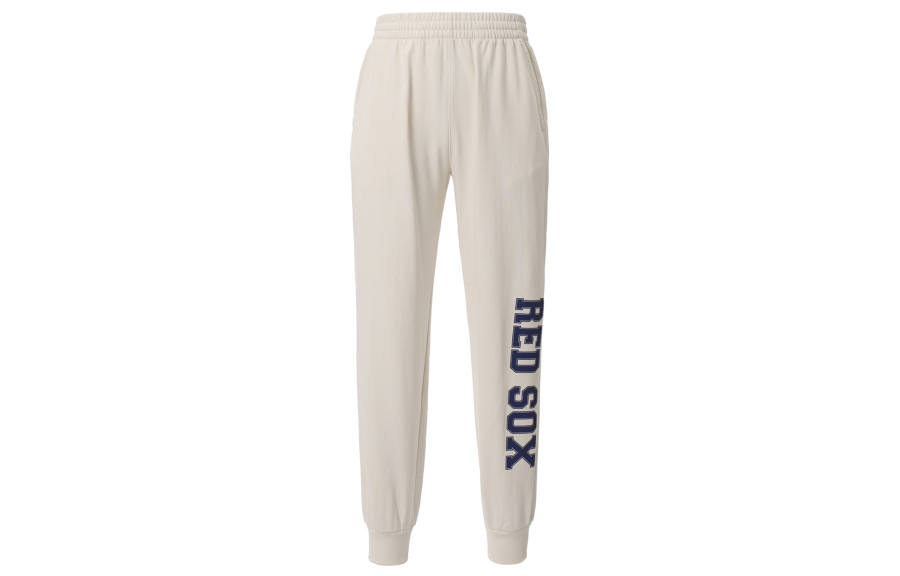 MLB MLB Boston Red Sox Knitted Sweatpants Unisex Beige