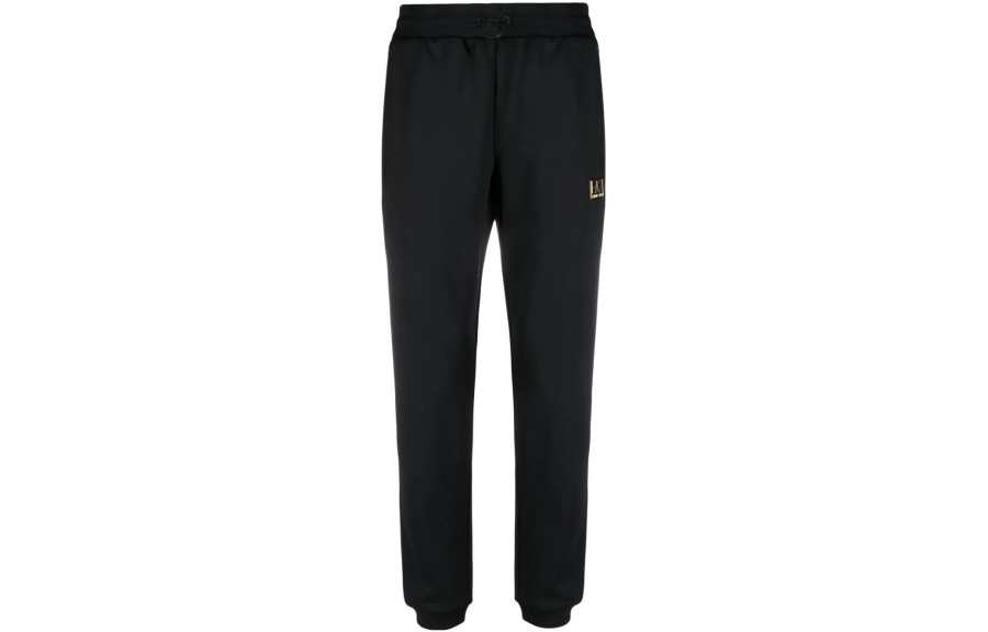 EMPORIO ARMANI EA7 Knitted Sweatpants Men's Obsidian Black