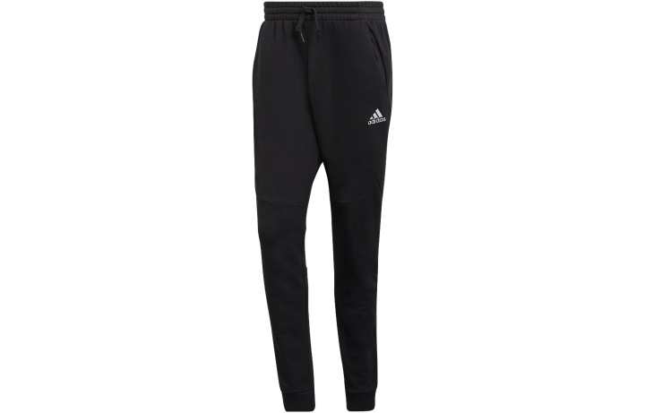 Adidas Adidas Knitted Sweatpants Men's Black Moderate Cuffed Pants