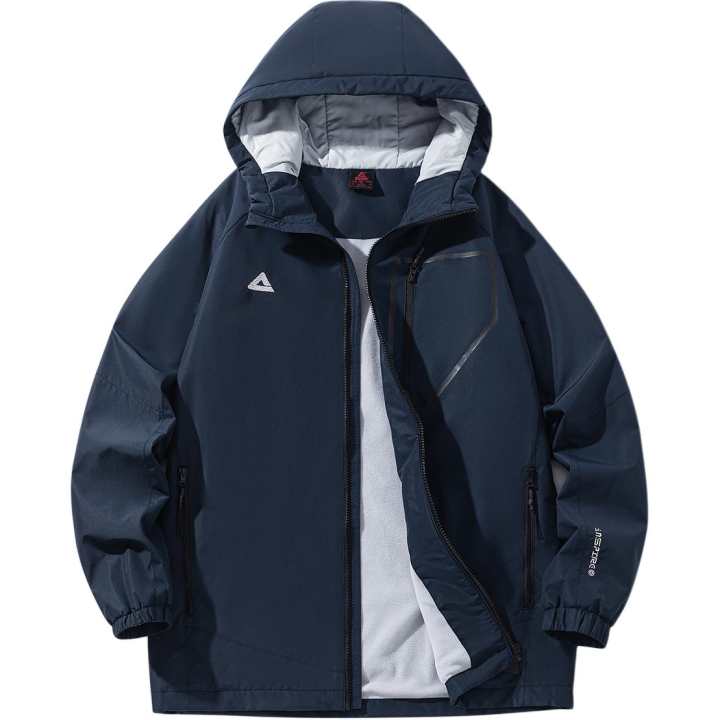 PEAK PEAK Qicheng Collection Trench Coat Men's Navy Blue