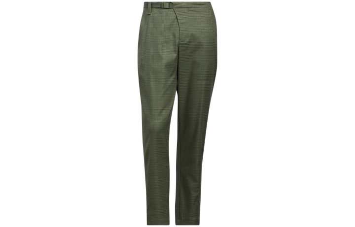 Adidas Adidas Casual Pants Men's Olive Green Moderate Straight Fit Pants