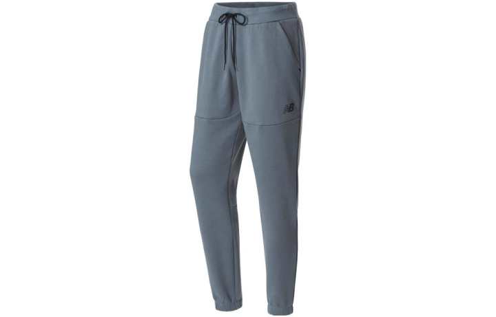 New Balance New Balance Knitted Sweatpants Men's Gray Moderate Cuffed Pants