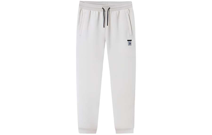 Anta Variety Training Collection Knitted Sweatpants Men's Wheat Grain Gray