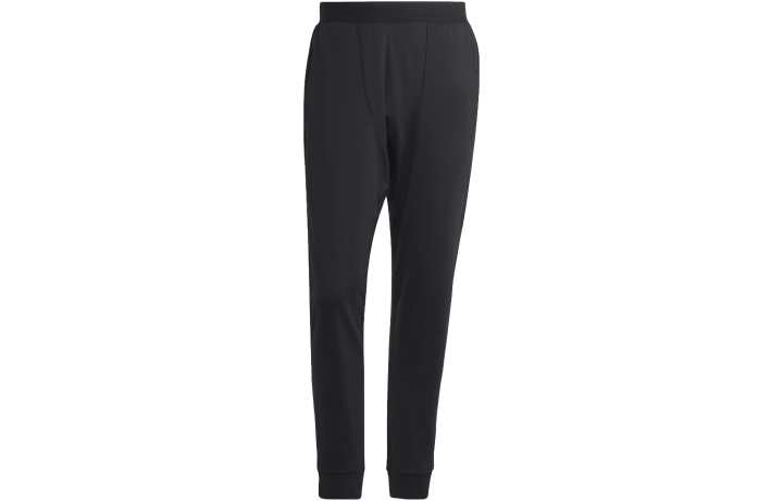 Adidas Adidas Knitted Sweatpants Men's Black Moderate Cuffed Pants