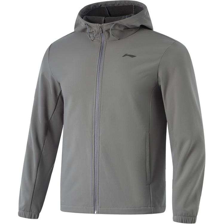 Li-Ning Li Ning Sports Life Collection Jackets & Coats Men's Asphalt Gray