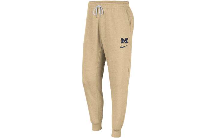 Nike Nike Michigan Sport Essentials+Revival Knitted Sweatpants Men's Linen Yellow