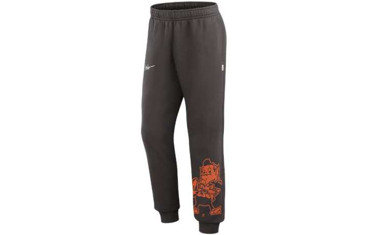 Nike Nike X NFL Knitted Sweatpants Men's Gray Moderate Cuffed Pants