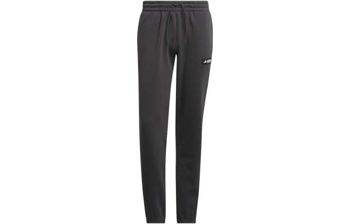Adidas Adidas Knitted Sweatpants Men's Carbon Black Moderate Straight Fit Pants