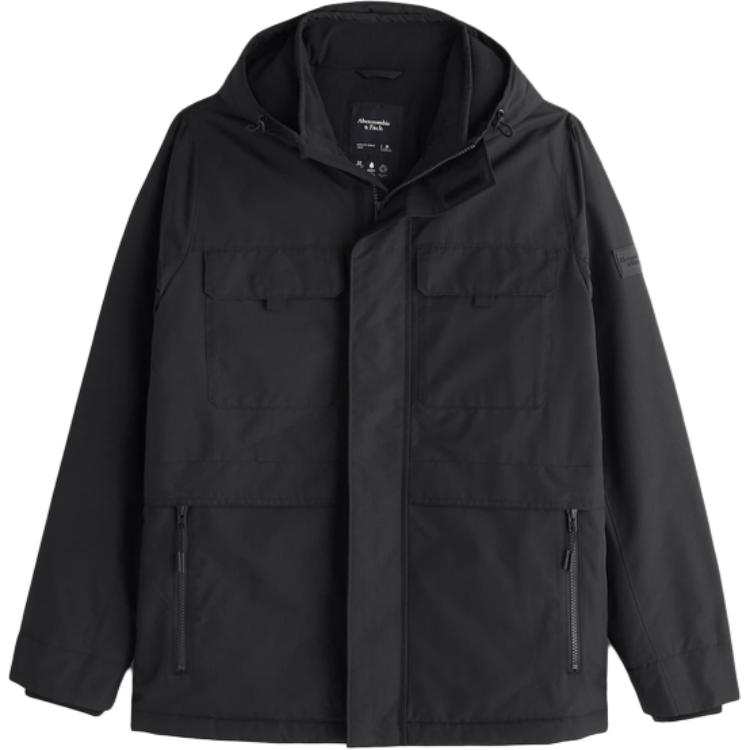 Abercrombie&Fitch Jackets & Coats Men's Black
