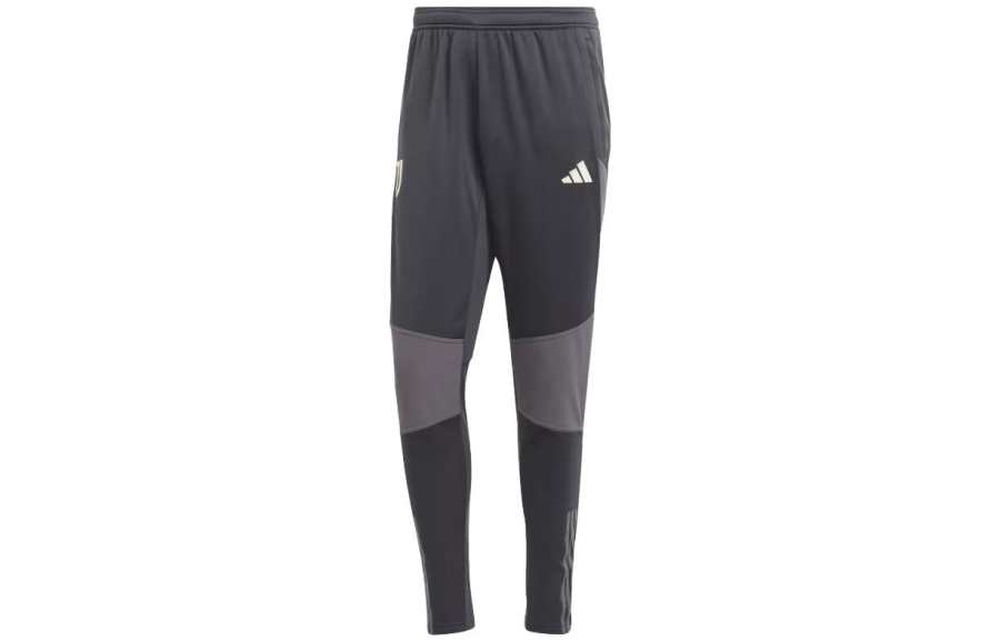 Adidas Adidas Juventus Knitted Sweatpants Men's Gray Moderate Slim Fit Pants