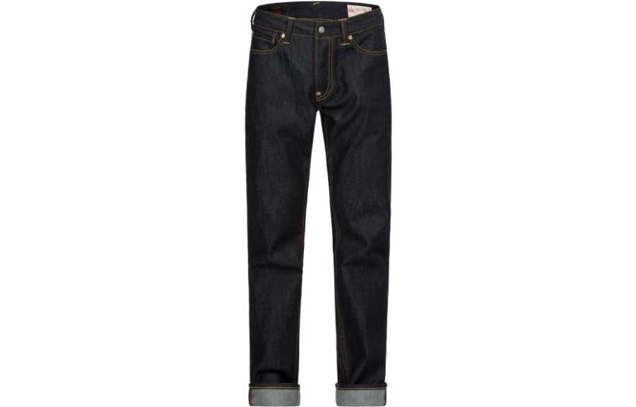 EVISU Jeans Men's Blue Moderate Straight Fit Pants
