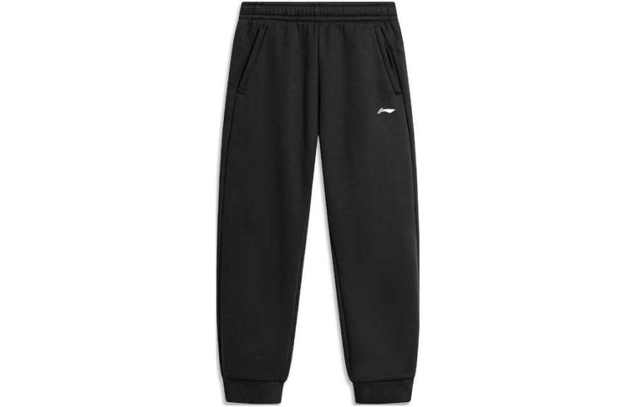 Li-Ning Li Ning Knitted Sweatpants Unisex Black