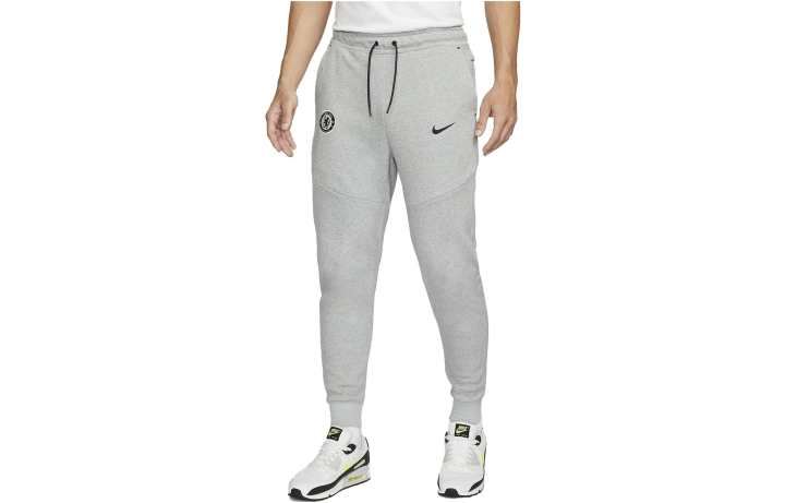 Nike Nike Chelsea F.C. Tech Fleece Third Knitted Sweatpants Men's Light Gray