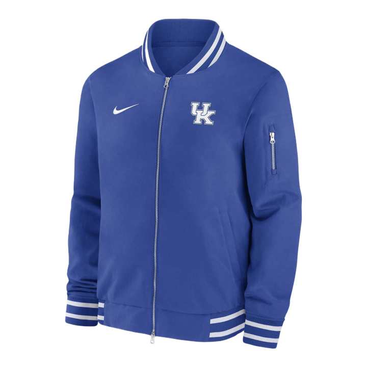 Nike Nike Kentucky Wildcats Sideline Men's Nike College Full-Zip Bomber Jacket