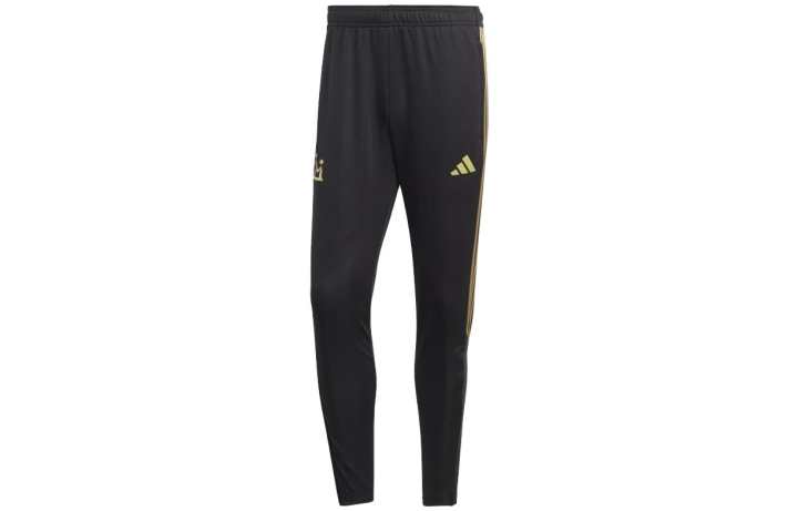 Adidas Adidas Knitted Sweatpants Men's Black Moderate Tapered Pants