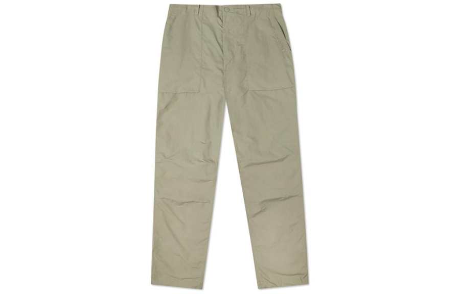 Converse Casual Pants Men's Light Gray Green Moderate Straight Fit Pants