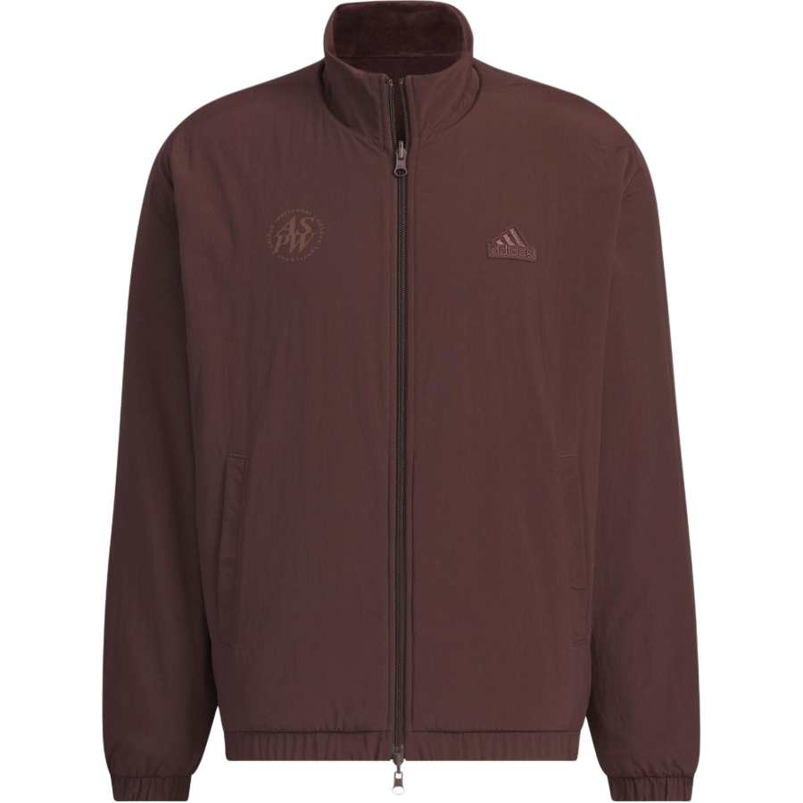 Adidas Adidas FW24 Jackets & Coats Unisex Dark Gray Brown