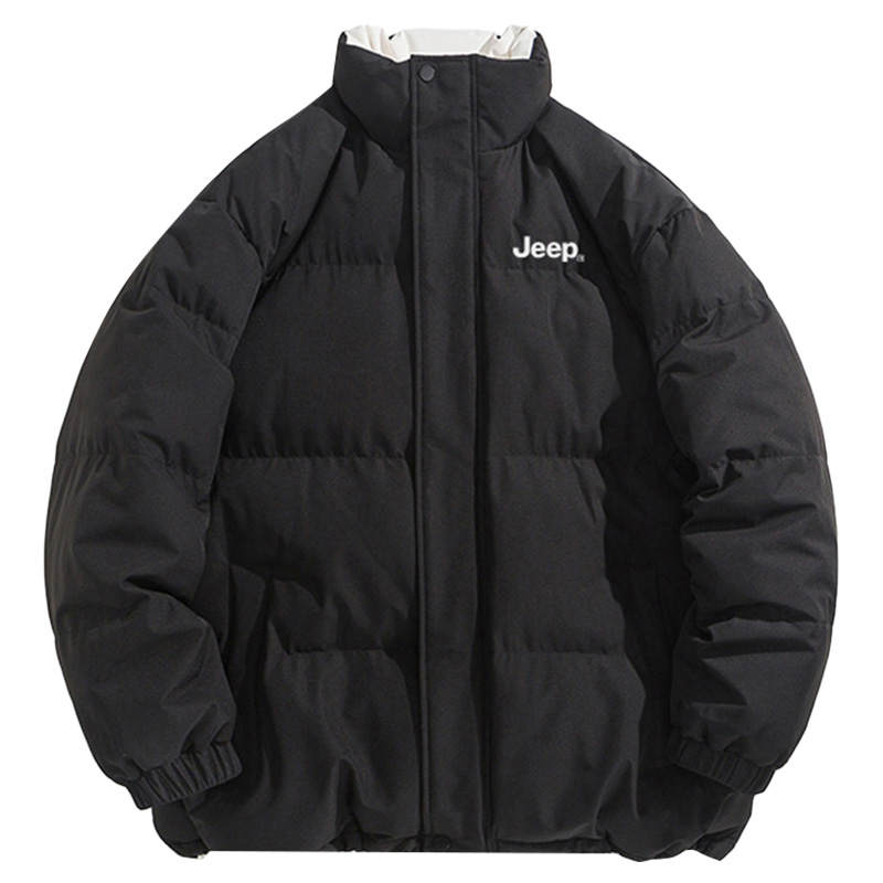 Jeep Jeep Puffer Jackets Unisex Stand Collar Thickened