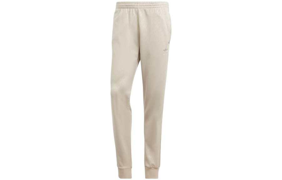 Adidas Originals ADICOLOR Knitted Sweatpants Japan Version Men's Beige