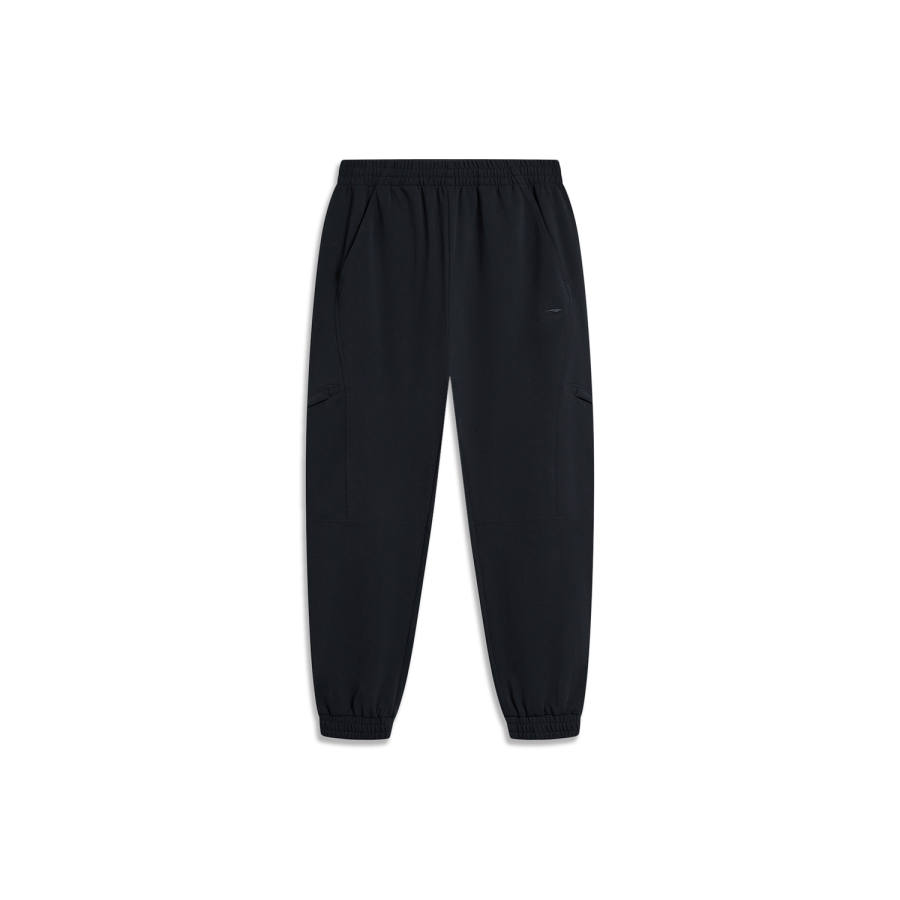 Li-Ning Li Ning Sports Trendy Collection Knitted Sweatpants Men's Black