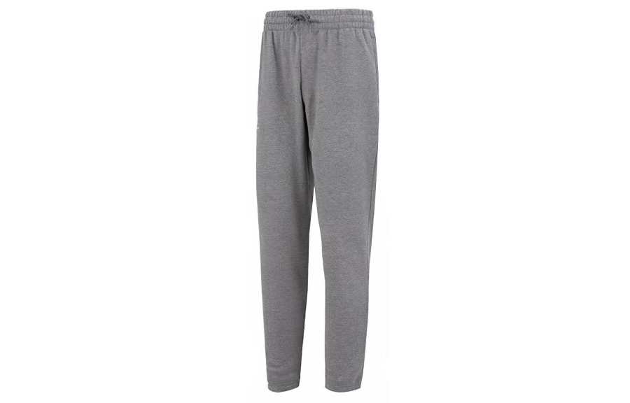 Under Armour Essential Knitted Sweatpants Men's Gray Thickened Cuffed Pants