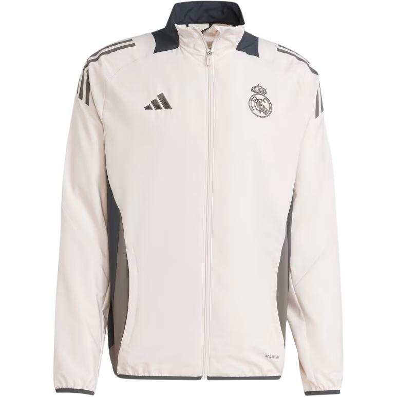 Adidas Adidas Real MadridTiro 24 Competition Presentation Track Top Jackets & Coats Men's Light Purple/Gray/Charcoal Gray