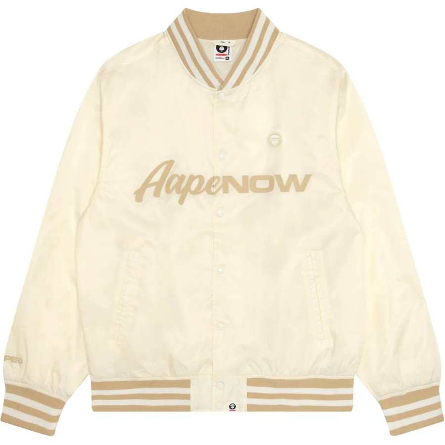 Aape Aape Ape Now embroidered bomber jacket