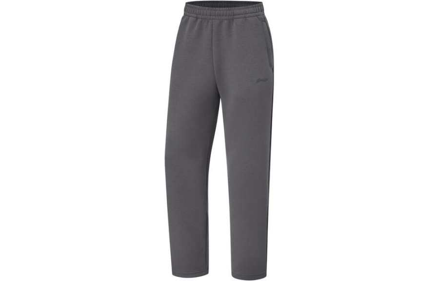 Li-Ning Li Ning Fitness Series Knitted Sweatpants Men's Smoky Ink Gray