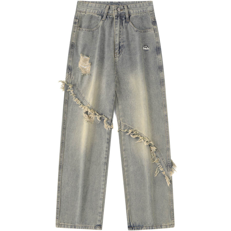 Crayon Shinchan Jeans Unisex Moderate Straight Fit Pants