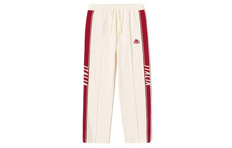 Kappa Knitted Sweatpants Unisex Moderate Straight Fit Pants