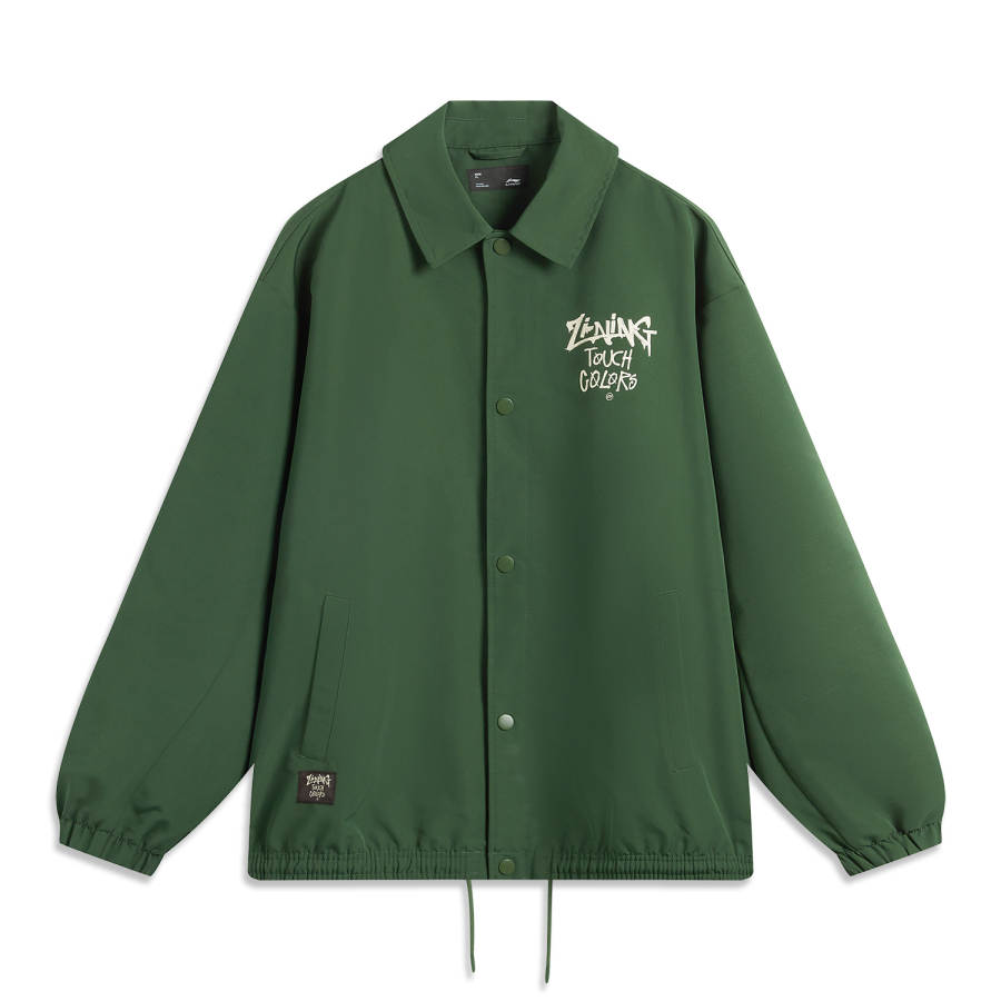 Li-Ning Li Ning Sports Life Collection Jackets & Coats Unisex Dark Field Green