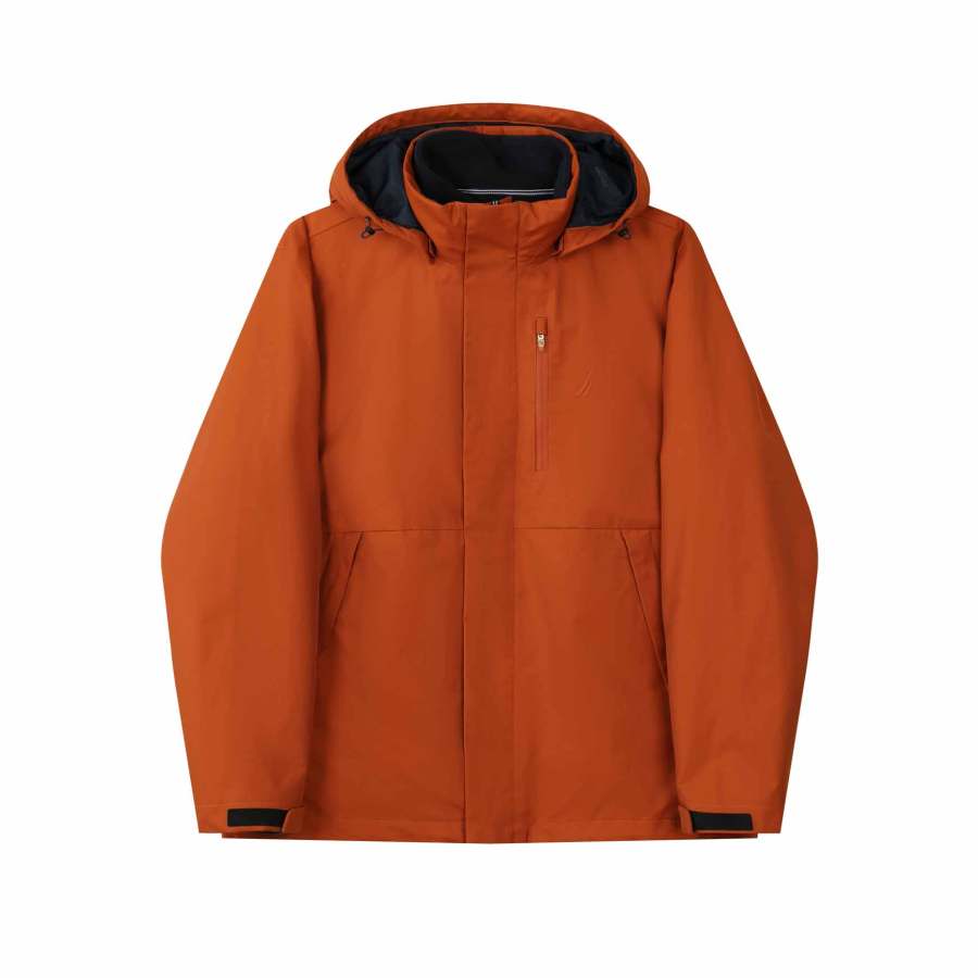 NAUTICA Puffer Jackets Men's Hooded Thickened Puffer Jacket