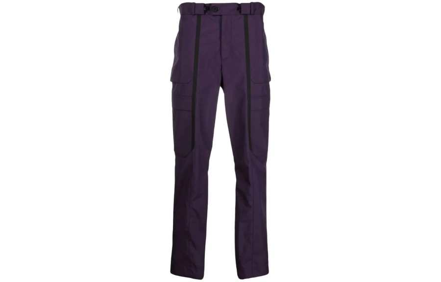 A-COLD-WALL* A COLD WALL* Casual Pants Men's Dark Purple Moderate Straight Fit Pants