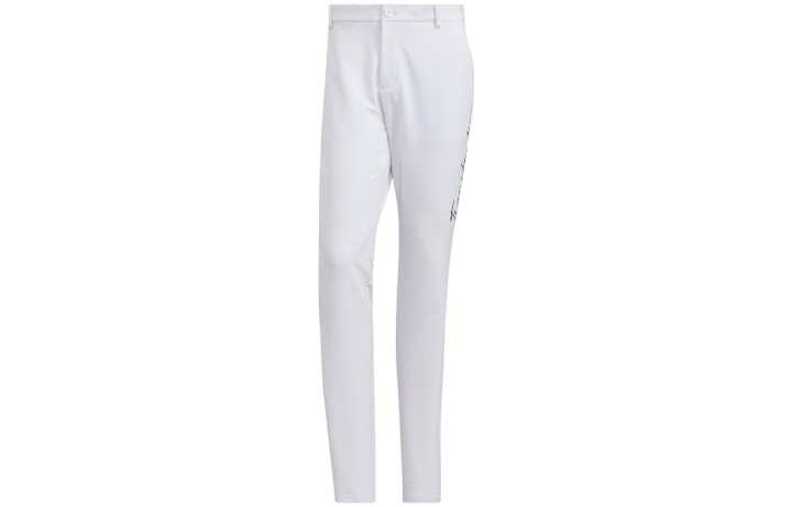 Adidas Adidas Casual Pants Men's White Moderate Straight Fit Pants