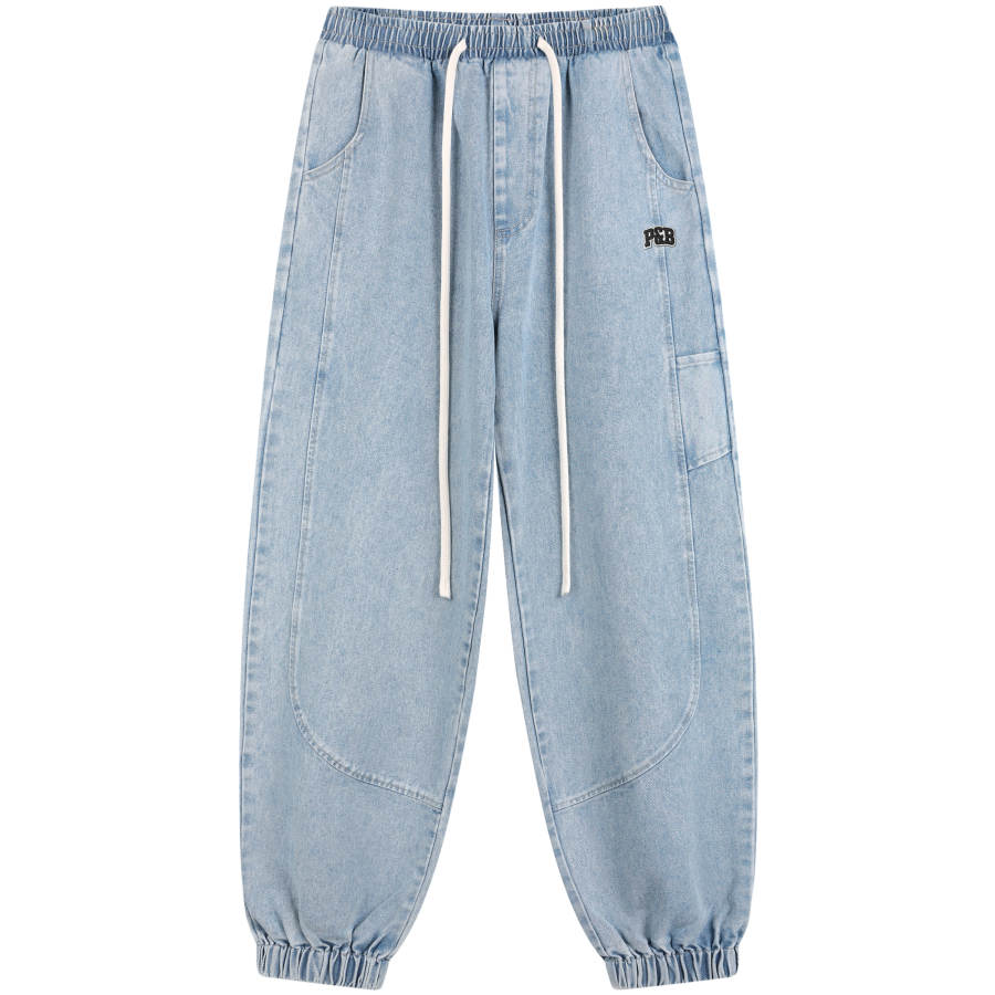 Paddington Bears Jeans Unisex Moderate Cuffed Pants