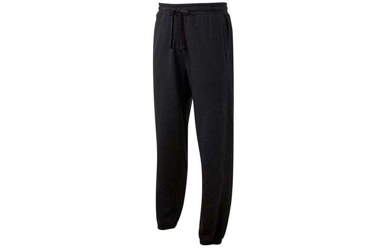 New Balance New Balance YOUTHCLUB Knitted Sweatpants Men's Black Moderate Cuffed Pants