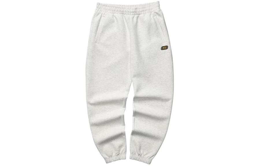 Skechers New Year Knitted Sweatpants Men's Light Heather Gray