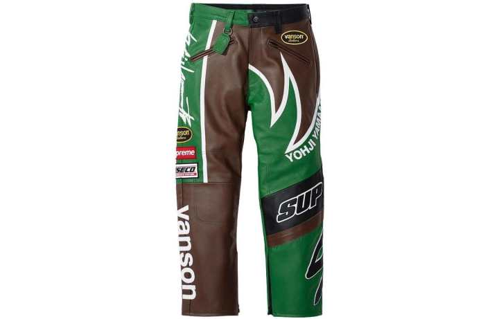 Supreme Supreme Yohji Yamamoto Vanson Leathers Split Pant