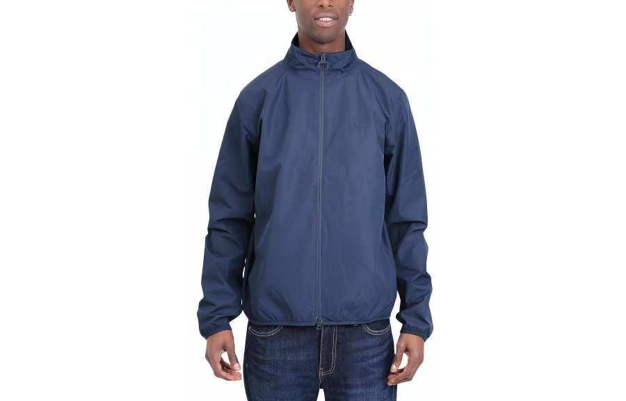 BARBOUR BARBOUR Logo Embroidered Zipped Jacket
