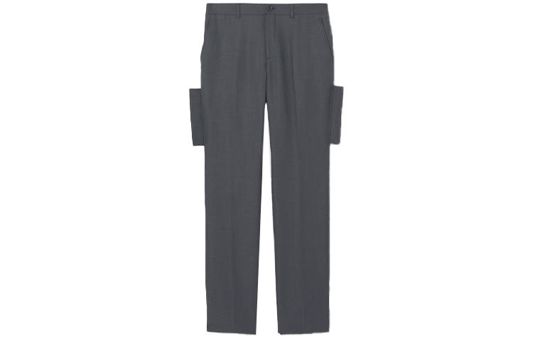 Burberry Casual Pants Men's Gray
