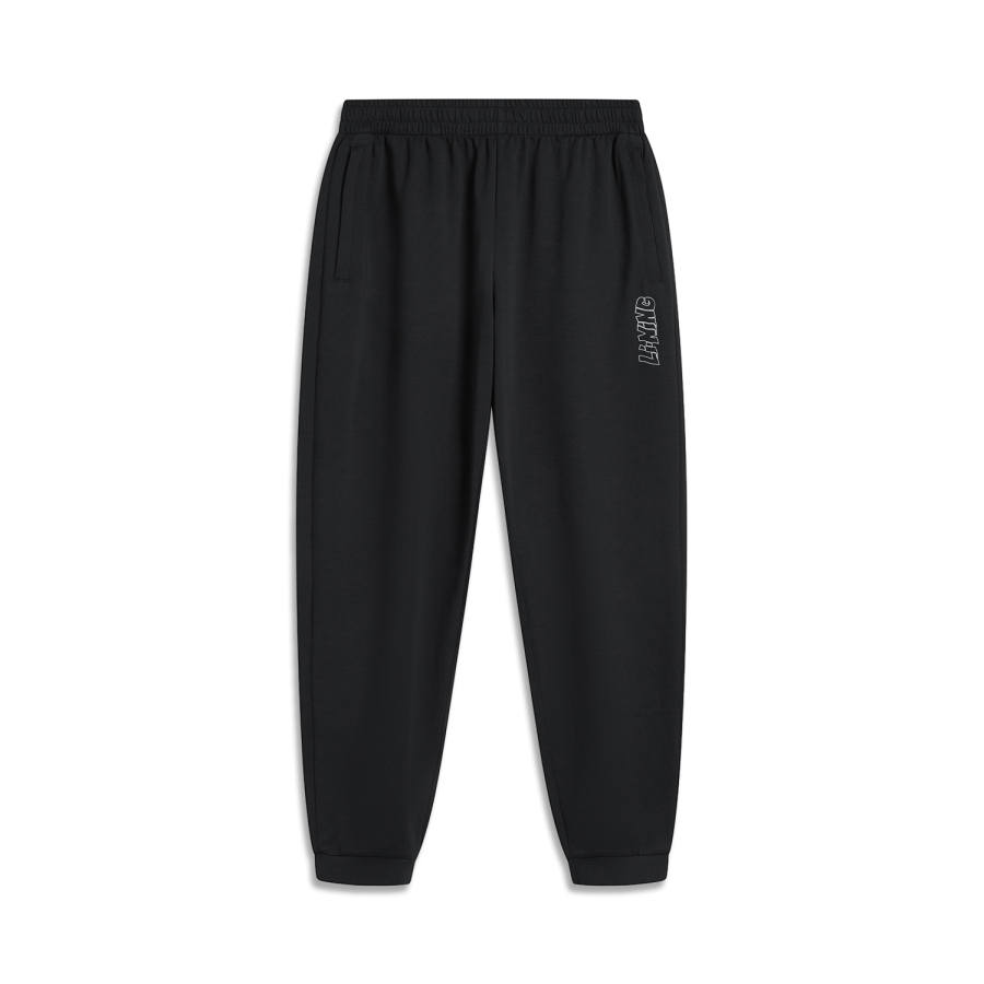 Li-Ning Li Ning Sports Fashion Collection Knitted Sweatpants Men's Black