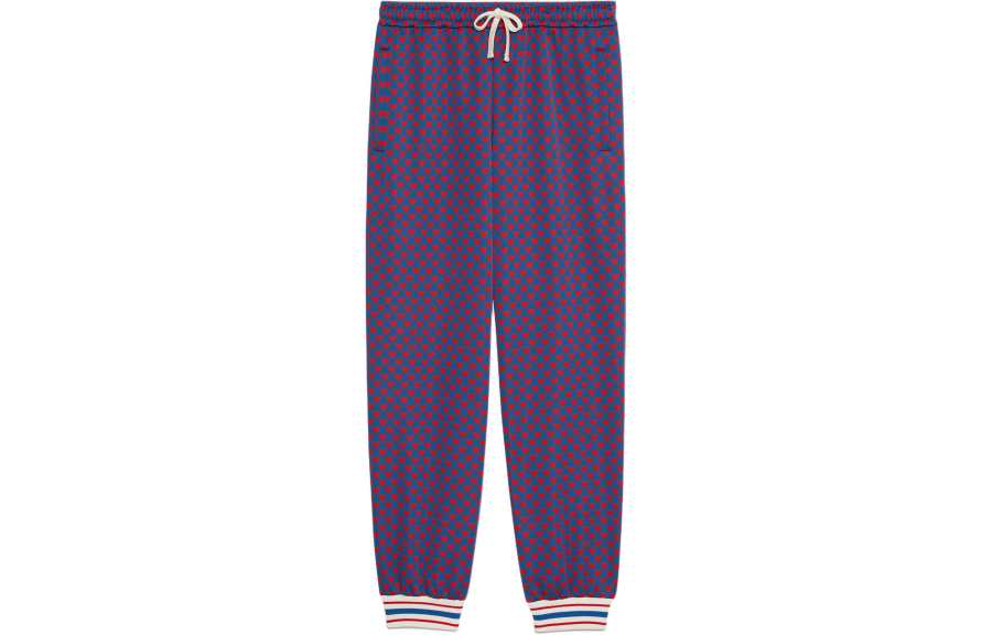 GUCCI GUCCI Knitted Sweatpants Men's Multicolor